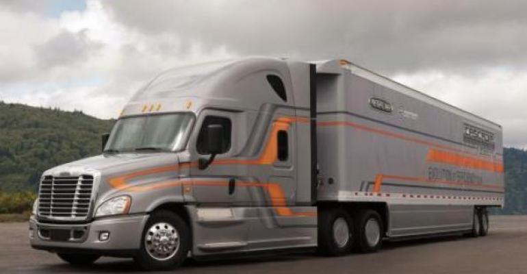 Freightliner Cascadia won German design award but could get caught in USEU trade crossfire
