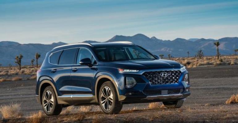 Hyundai New Santa Fe Tucson And Kona Cuvs Unveiled Wardsauto
