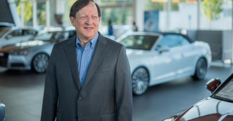 Schwartz at dealership Dealers play important roles he says 