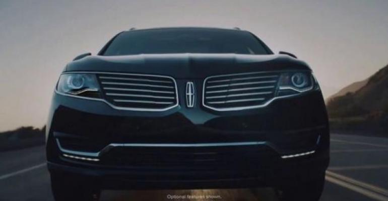 Actor Matthew McConaughey provides voiceover for fourthranked Lincoln MKX ad