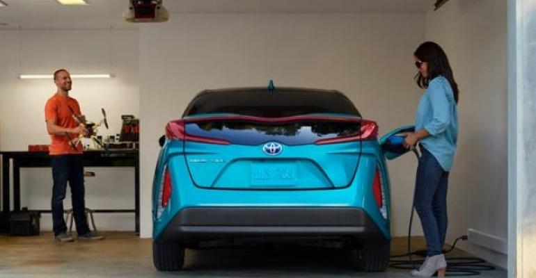 Toyota Prius Prime topselling plugin hybrid in first full year on market 