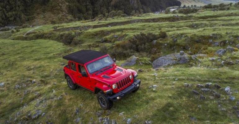 New Jeep Wrangler sets sales record