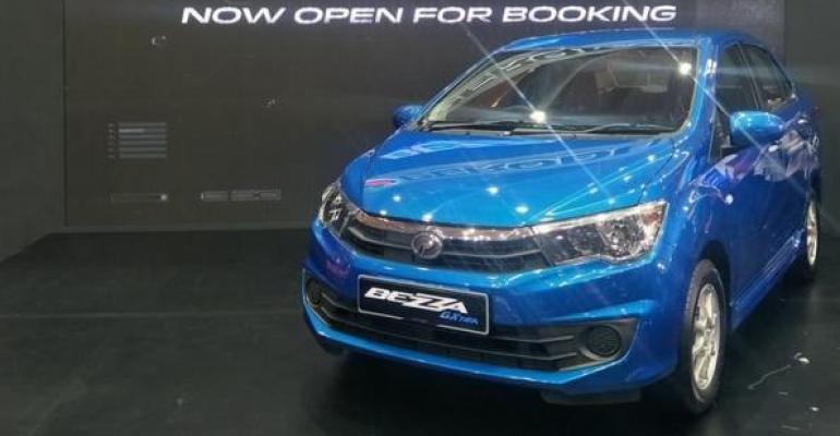 Perodua unwraps new Bezza GXtra sedan at Malaysian auto show 