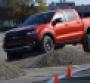2019 Ford Ranger put through paces outside Ford's Michigan Assembly Plant.
