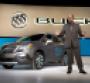 GM Design chief Ed Welburn with new Buick Encore