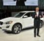 Stefan Jacoby Volvo president and CEO with XC60 plugin concept that pairs 280hp turbocharged I4 with 70hp electric motor