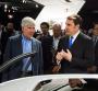 Michigan39s Gov Snyder with GM North America President Mark Reuss at 2011 Detroit auto show