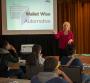 Kathy Ruble an Ally vice president teaches financial literacy to Detroit high school students