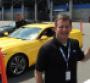 Mustang Vehicle Engineering Manager Tom Barnes talks to journalists in Charlotte NC during brief rides in allnew pony car