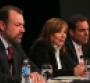 GMrsquos top executives Dan Ammann left CEO Mary Barra and Mark Reuss answer questions at media briefing