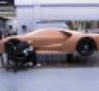 Early clay model of Ford GT supercar 
