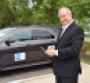 Contirsquos Don Finney demonstrates how OTA Key works with demo vehicle
