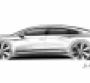 Sketch of upcoming Arteon sedan