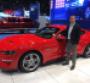 Schaller with rsquo18 Mustang at Chicago auto show