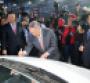 Hyundai CEO Chung signs Job 1 at opening of Cangzhou China plant in November 2016