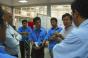 Zhou instructs engineers at Getrag Jiangxi transmission plant in Nanchang China
