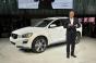 Stefan Jacoby Volvo president and CEO with XC60 plugin concept that pairs 280hp turbocharged I4 with 70hp electric motor