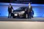 Nissan Thailand President Takayuki Kimura left and Nissan COO Toshiyuki Shiga at Sylphyrsquos Thailand debut