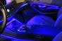Created by 300 LEDs Mercedes S550 ambient lighting makes striking first impression