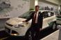 Schaeffler North America Chief Technical Officer Jeff Hemphill with Ford Escape concept vehicle