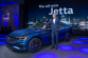 VW brand Chairman Herbert Diess at Jetta unveiling in Detroit