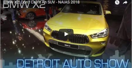 Autoline at NAIAS 2018: BMW X2