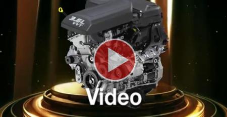 Chrysler 3.6L DOHC Pentastar V-6 - Award Acceptance