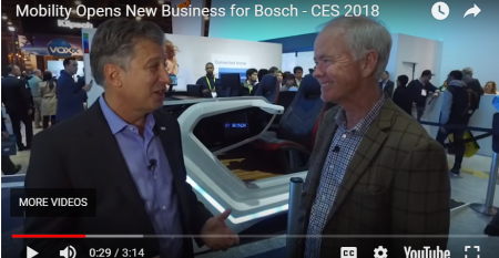 Autoline at CES 2018: Mobility Opens New Business for Bosch