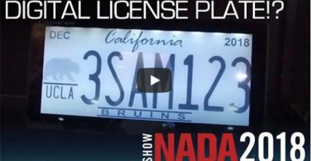 Autoline at 2018 NADA: What? An Electronic License Plate?