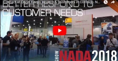 Autoline at 2018 NADA: Denise Chudy From Contact At Once! 