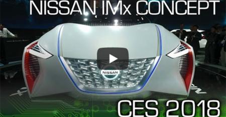 Autoline at CES 2018: Nissan IMx Sees Through Snow
