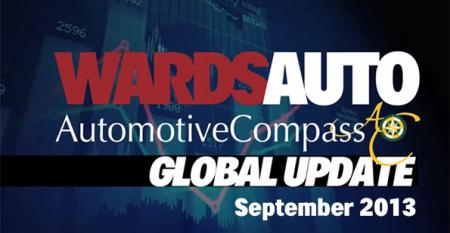 WardsAuto AutomotiveCompass Global Update: September 2013